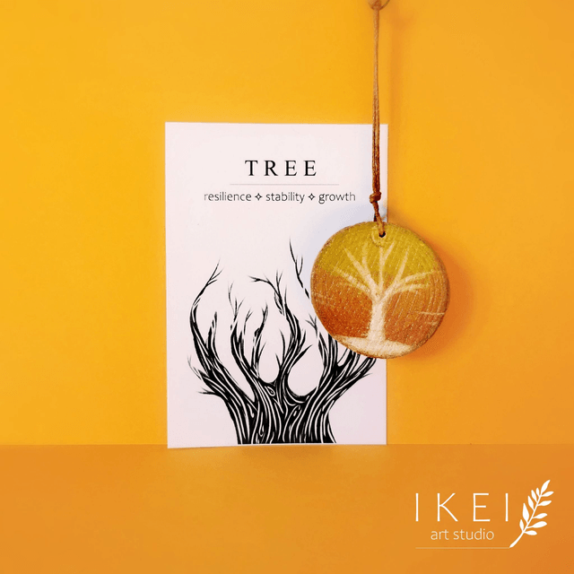 Tree charm Orange