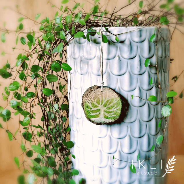 Tree charm Green
