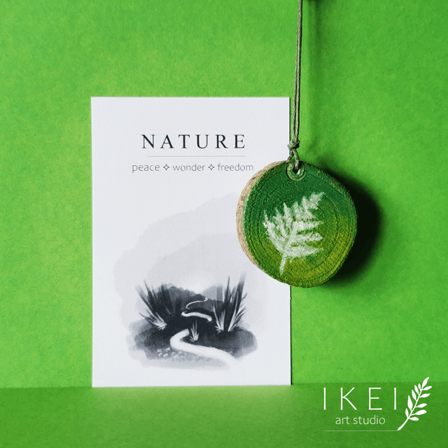 Nature charm Fern