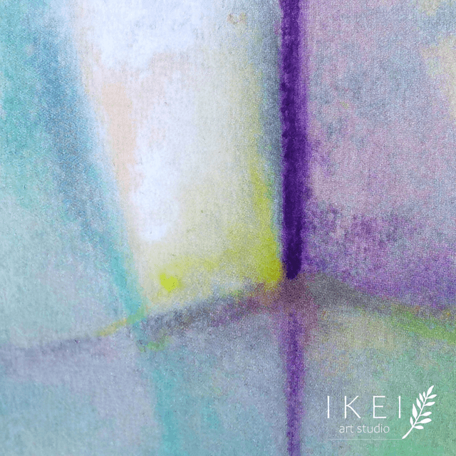 Postcard Abstract Blue