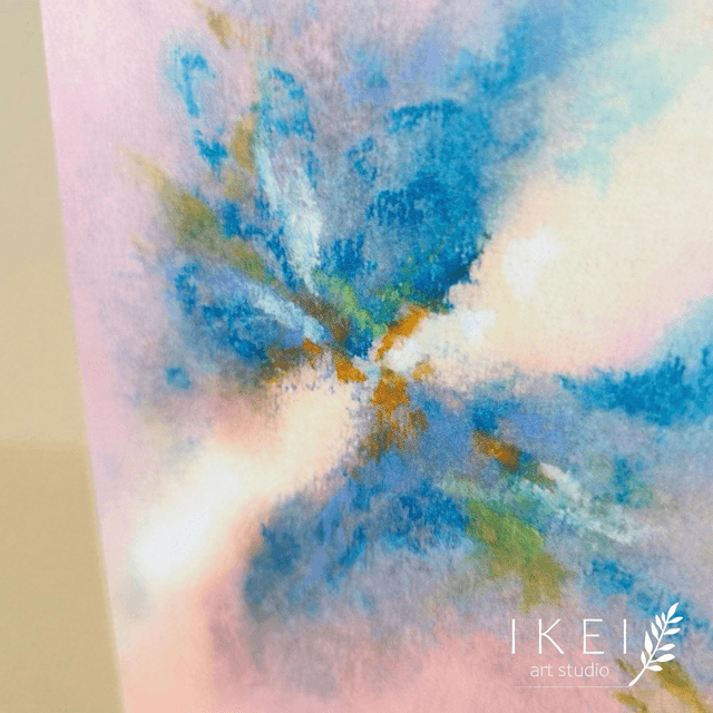 Postcard Nebula Blue