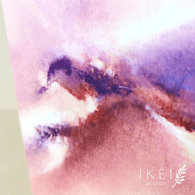 Postcard Nebula Purple