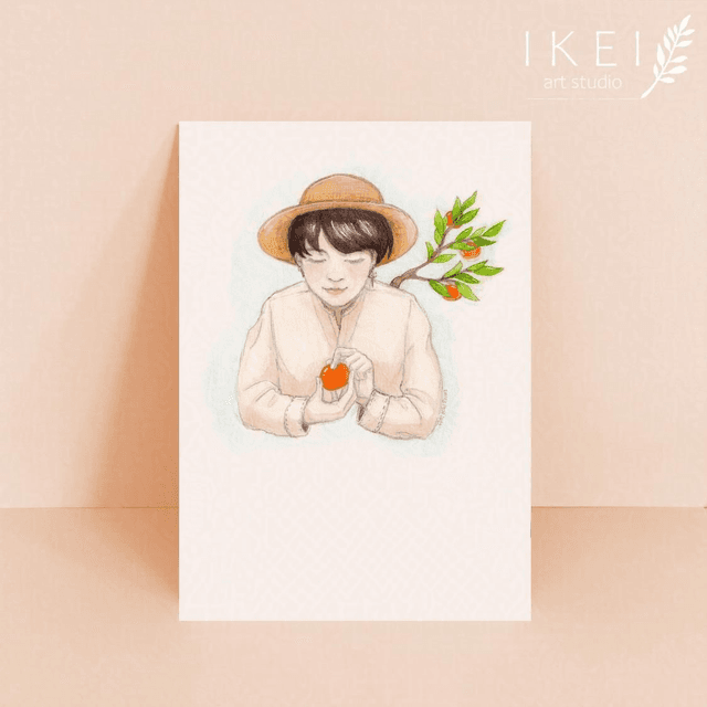 Ease art print