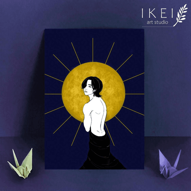 Moonlight art print