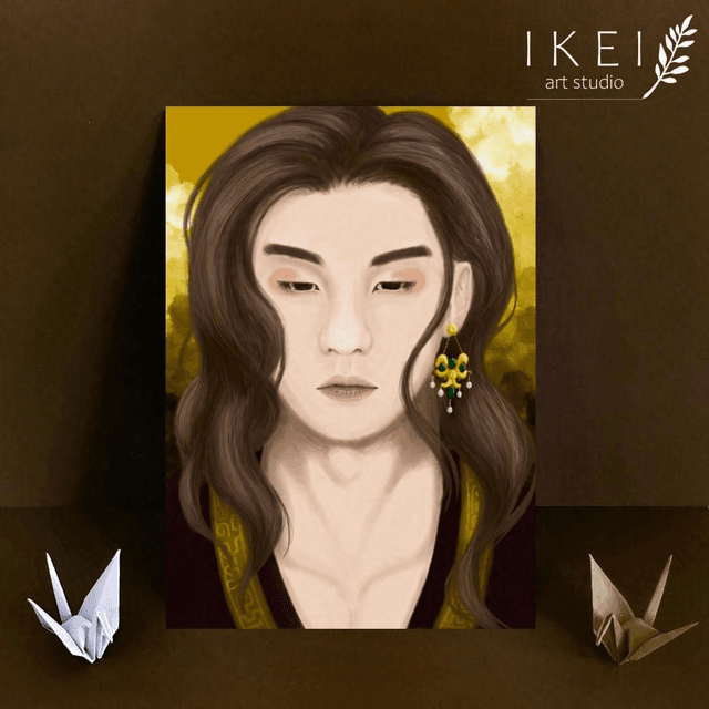 The King art print